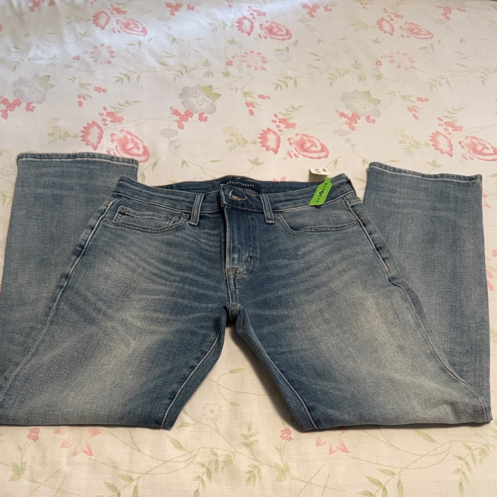 Aeropostale Women's Straight Leg Jeans - Blue